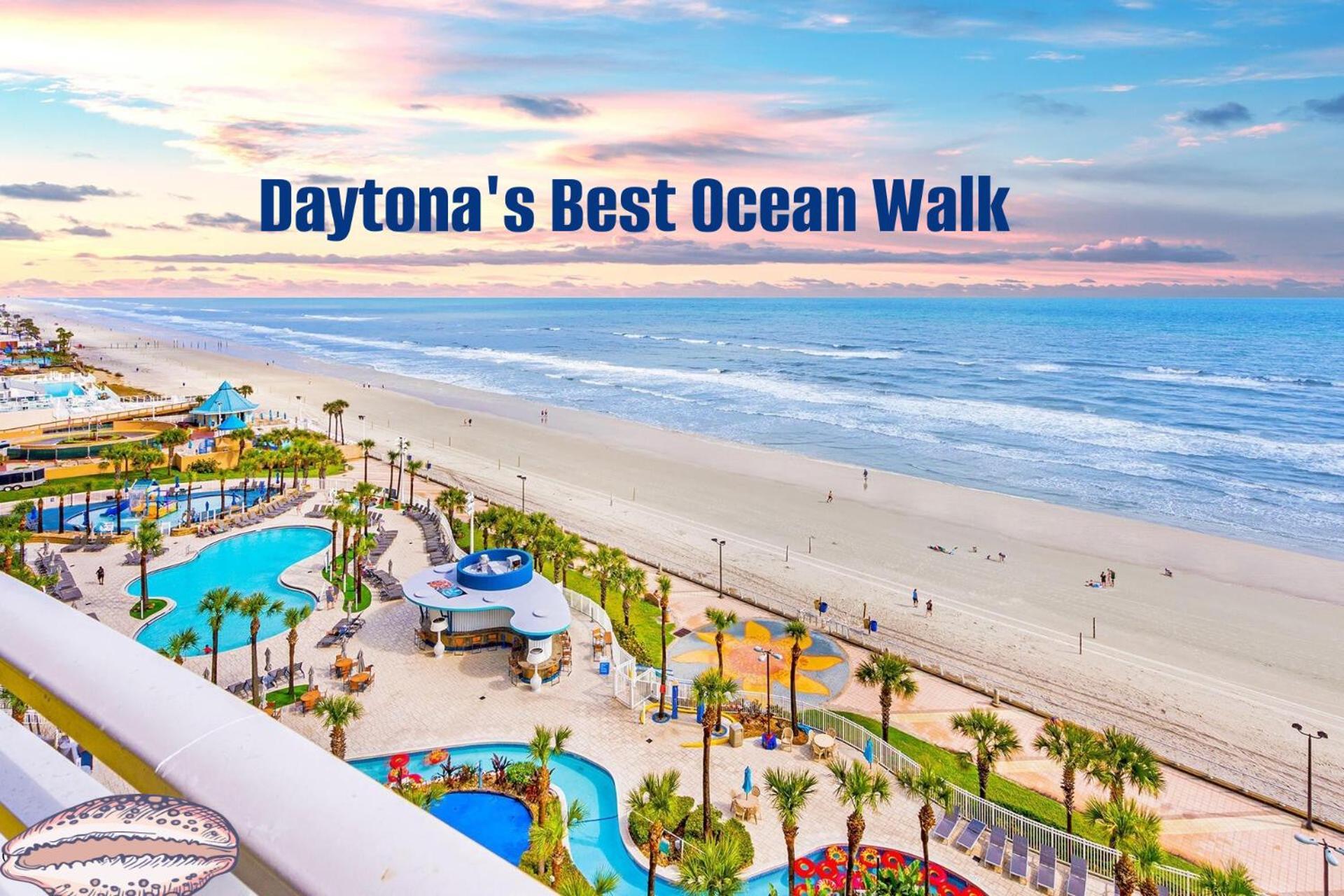 Vacation In Comfort And Luxury - 1 Bedroom Direct Oceanfront - Wyndham Ocean Walk Resort 1607 Daytona Beach Exterior photo